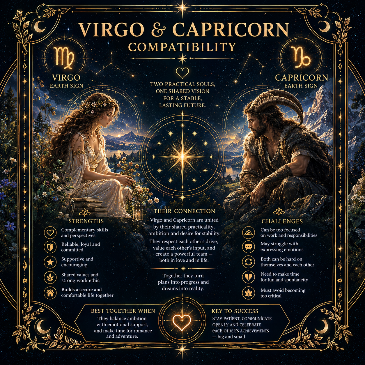 Virgo and Capricorn Compatibility